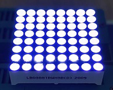 Fabryka wyświetlaczy LED z matrycą punktową